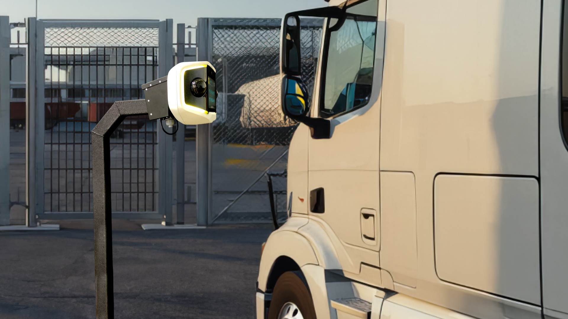 AVA – Entry for trucks, visitors and staff – without a staffed gatehouse.