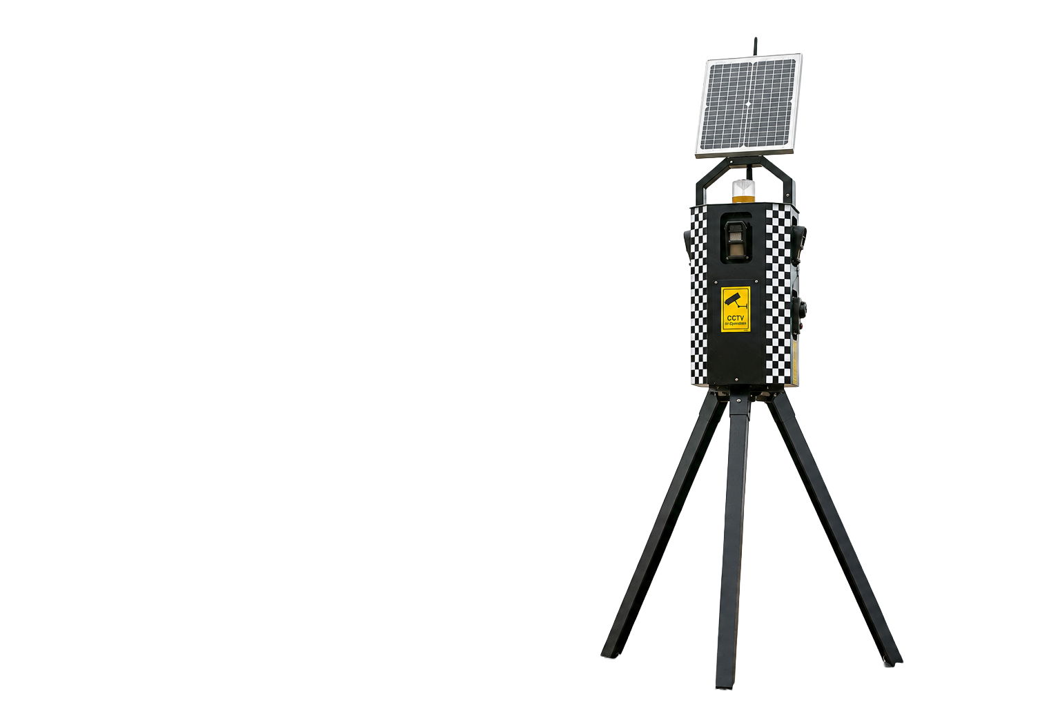 Autarker Sentinel zur Videoüberwachung einer Baustelle